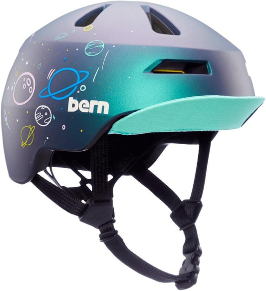 Bern Nino 2.0 Kids Lightweight Bike Helmet, MIPS Rotational Impact Protection (Like New)