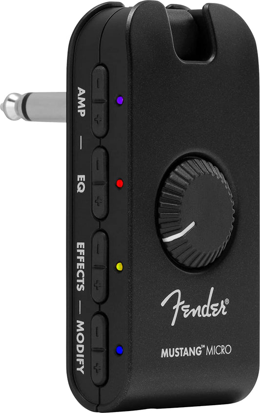 Fender 2311300000 5 Watts All-in-one Mustang Micro Headphone Amplifier - Black (Like New)