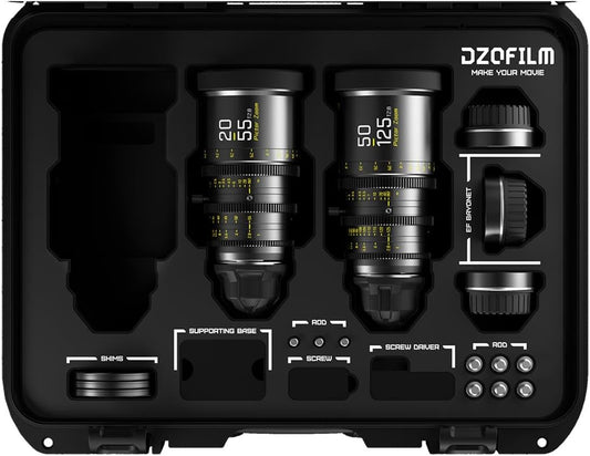 DZOFILM Cine Lens Pictor Zoom 2-Lens Kit (50-125/20-55 T2.8) (Like New)
