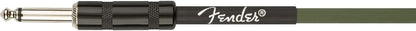 Fender Strummer Pro Straight to Straight 2-Pins Round Guitar Cable, Drab Green (Used)