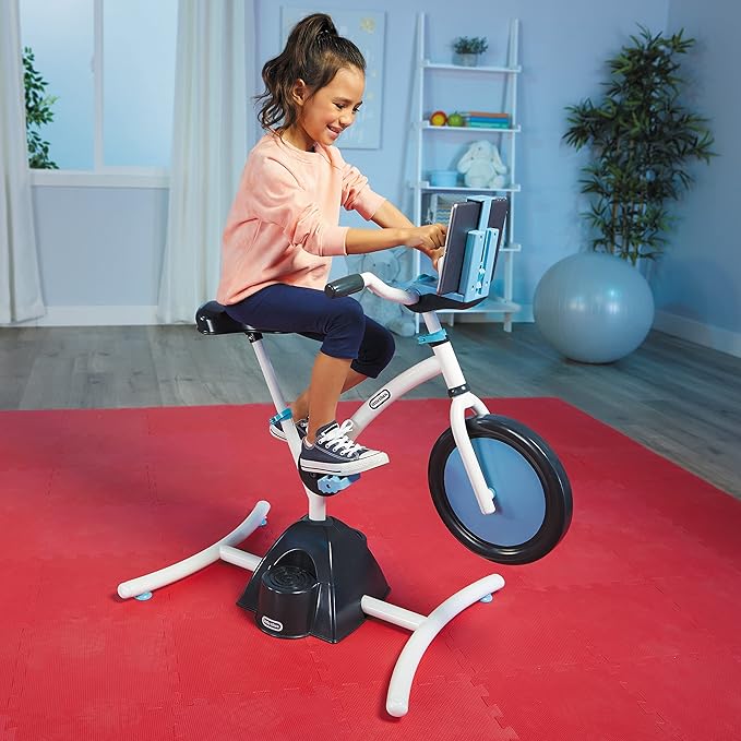 Little Tikes Pelican Explore & Fit Kids Bike w/ Bluetooth Speaker Ages 3-7, Blue (Like New)