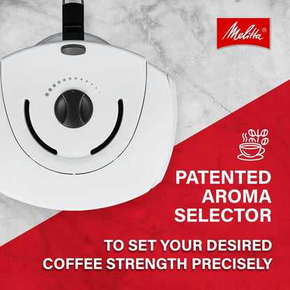 Melitta Aroma Enhance Drip Coffee Maker with Glass for Office, Home & Kitchen (New)