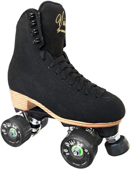 Jackson Ultima Vista Viper Nylon Outdoor Skates for Womens & Girls, Red - Size 4 (Like New)
