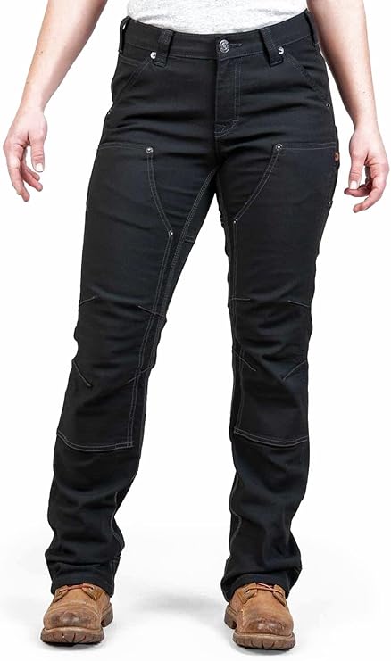 Dovetail Workwear 11 Pocket Britt Utility Cargo Pants for Women, Size 8 - Black (Like New)