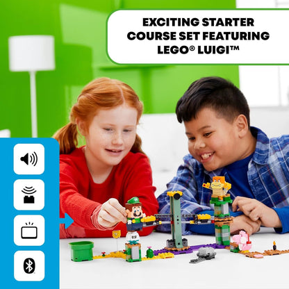 LEGO 6332716 Super Mario Adventures with Luigi Starter Course Kid's Toy, 280pcs (Like New)