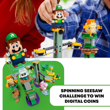 LEGO 6332716 Super Mario Adventures with Luigi Starter Course Kid's Toy, 280pcs (Like New)