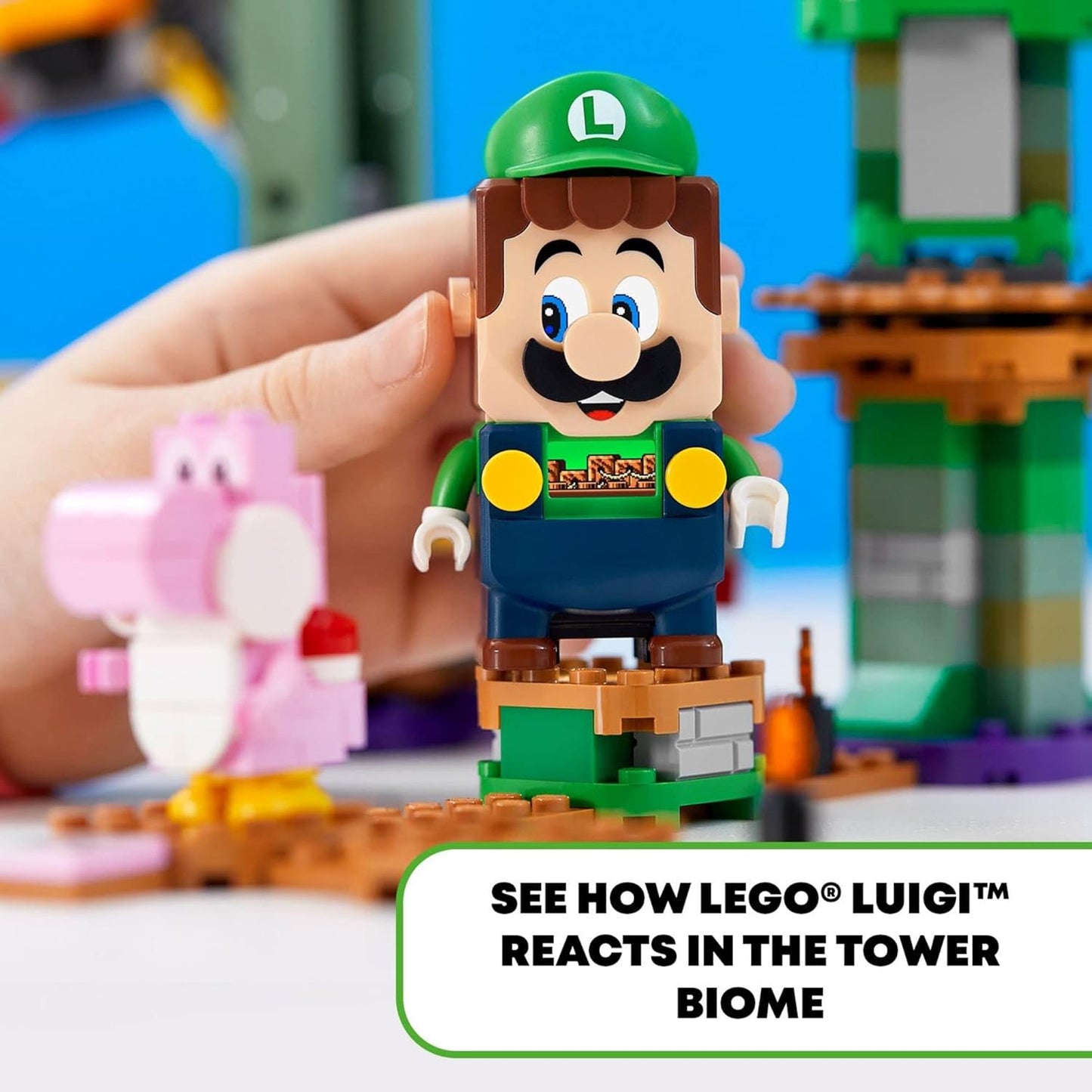 LEGO 6332716 Super Mario Adventures with Luigi Starter Course Kid's Toy, 280pcs (Like New)