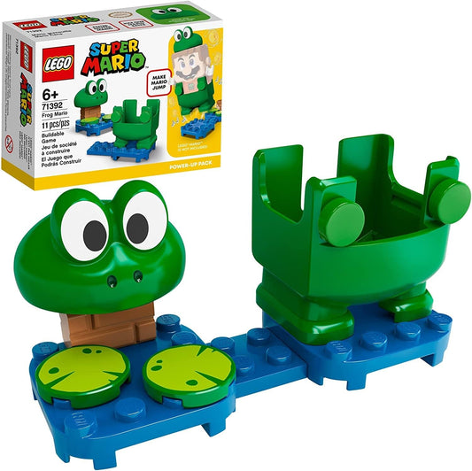 LEGO Frog Super Mario Power-Up Pack Building Sets for Boys & Girls - Multicolor (New, Damaged Retail Box)