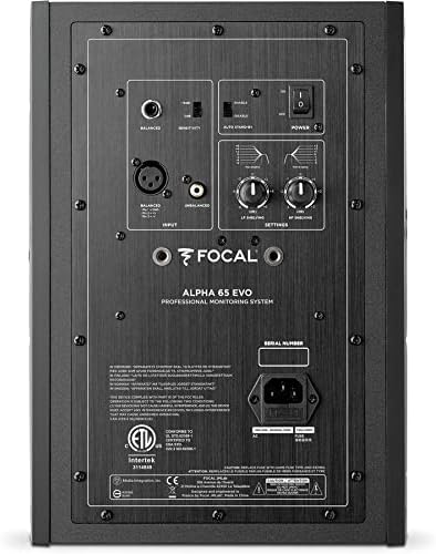 Focal FOPRO-ALPH65EVO Alpha 65 Evo 6.5 inch Powered Woofer Studio Monitor (Like New)