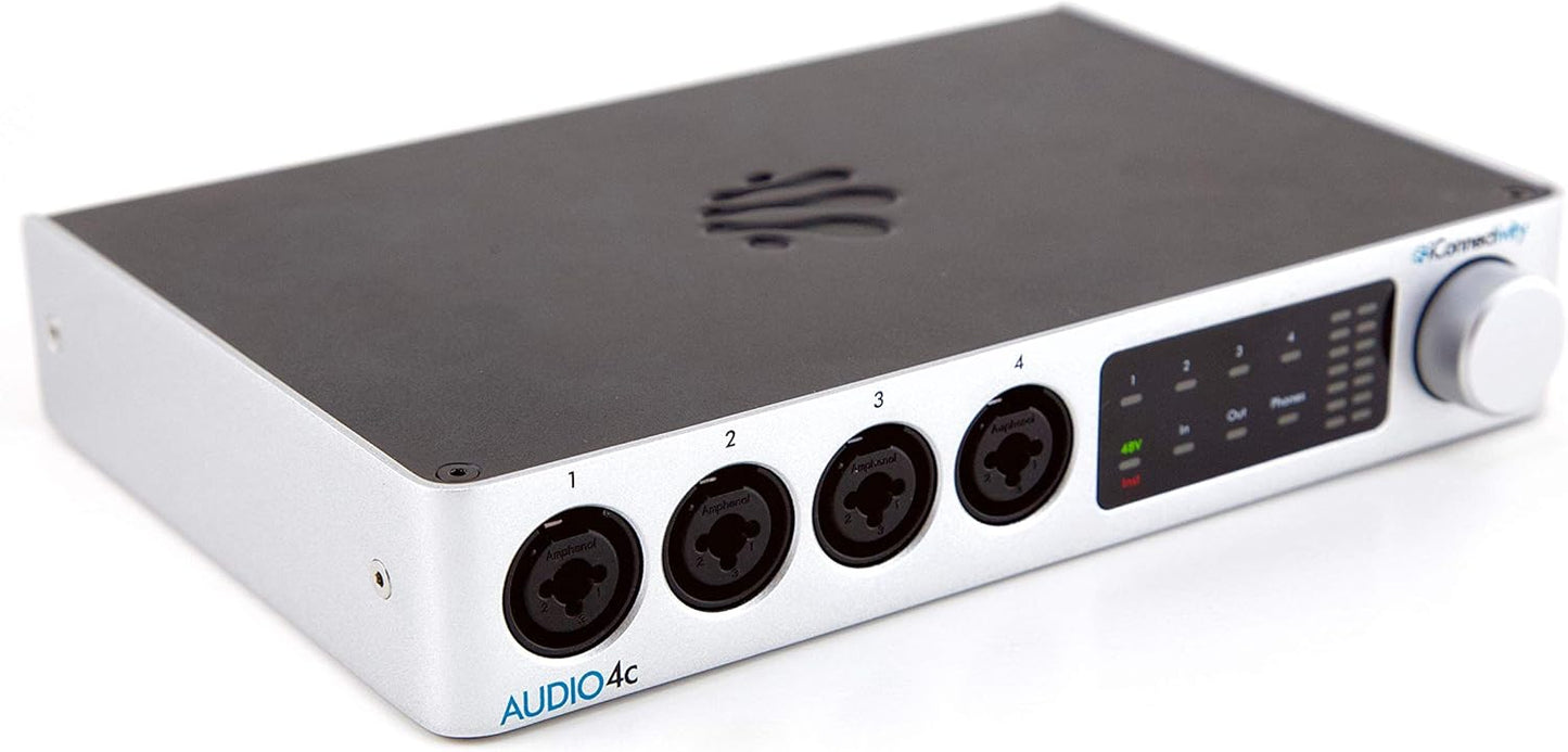 iConnectivity AUDIO4c Audio + MIDI Interface for Streaming/Live Performance (Like New)