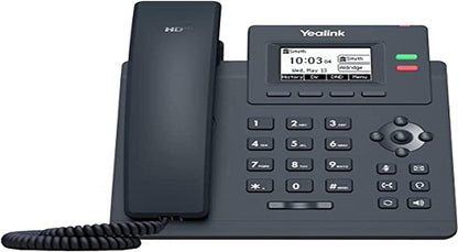 Yealink T31P 2.3" Graphical Display IP Phone with 2 VoIP Accounts - Black (Used)