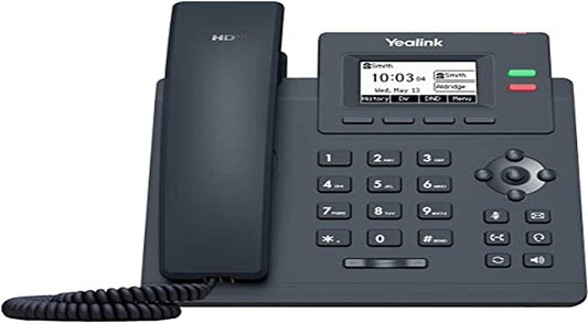 Yealink T31P 2.3" Graphical Display IP Phone with 2 VoIP Accounts - Black (Used)