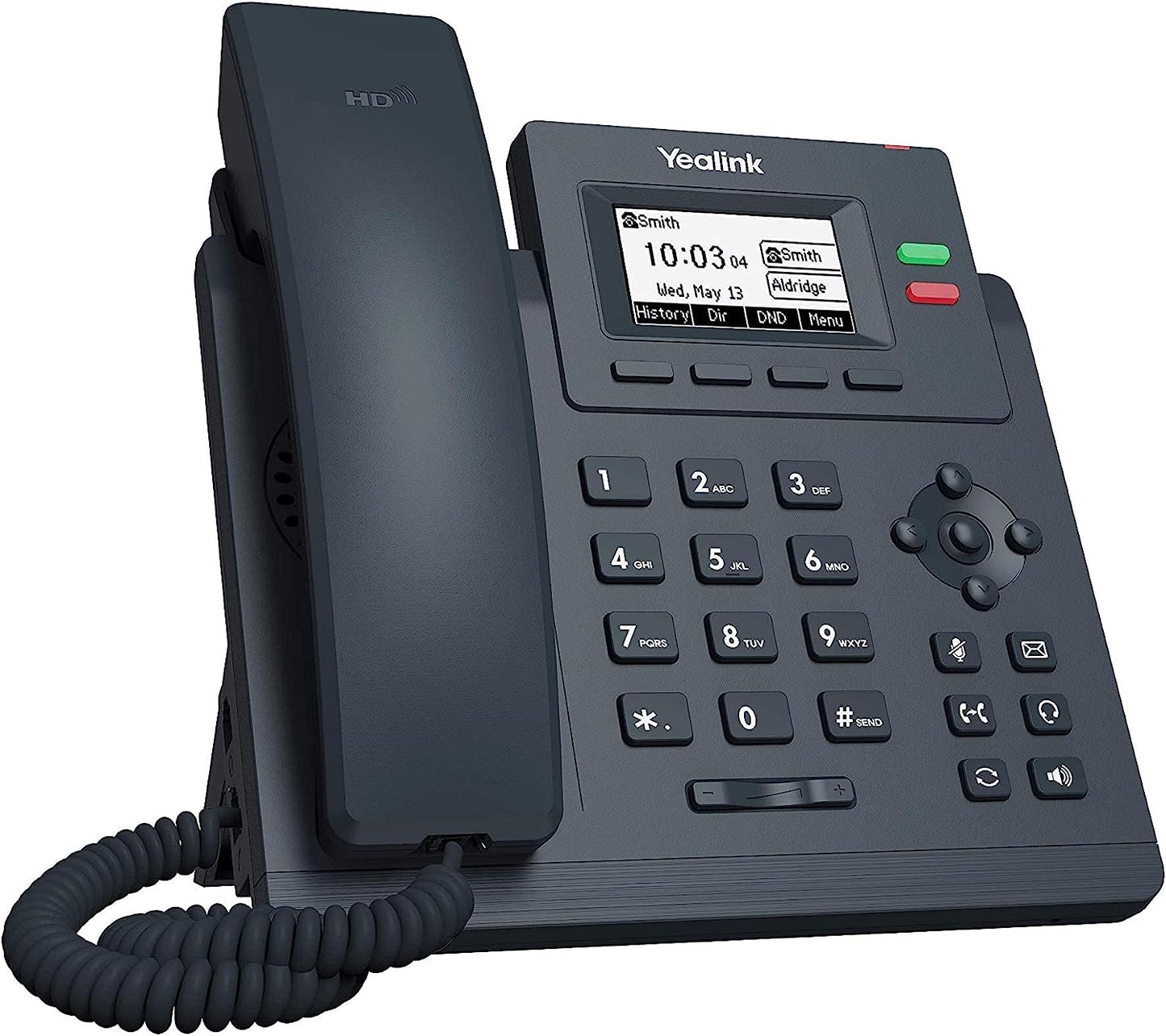 Yealink T31P 2.3" Graphical Display IP Phone with 2 VoIP Accounts - Black (Used)