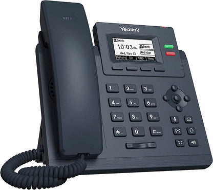 Yealink T31P 2.3" Graphical Display IP Phone with 2 VoIP Accounts - Black (Used)