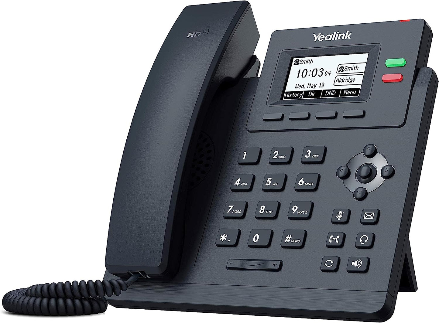 Yealink T31P 2.3" Graphical Display IP Phone with 2 VoIP Accounts - Black (Used)