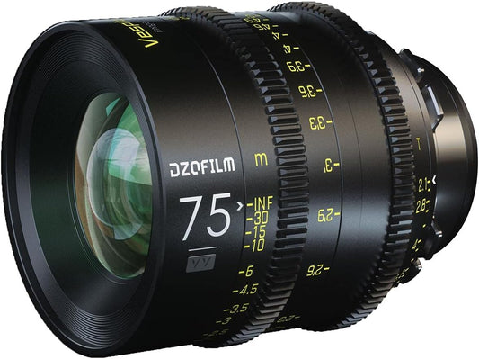 DZOFilm Vespid Prime 75mm T2.1 Cinema Lens for PL & EF Mount, Full Frame (Like New)