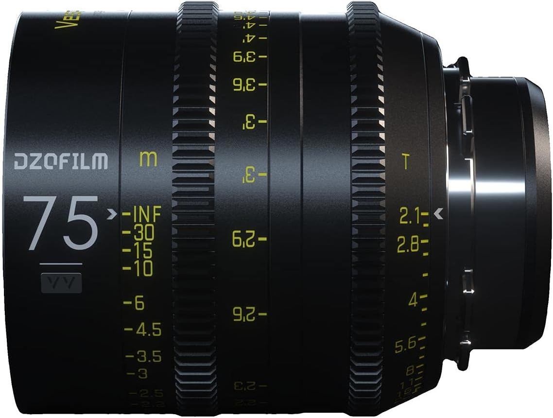 DZOFilm Vespid Prime 75mm T2.1 Cinema Lens for PL & EF Mount, Full Frame (Like New)