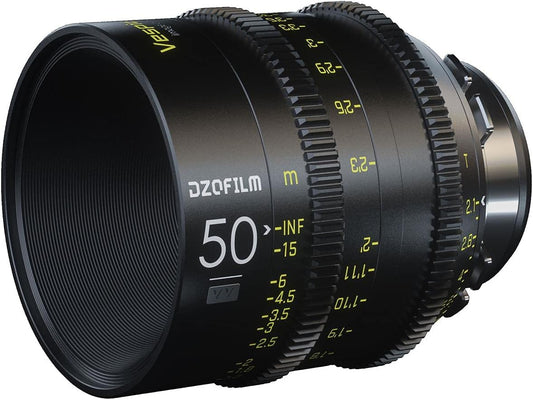 Dzofilm DZO-V05021PL 50mm Cine Lens Vespid Prime 50 T2.1 for PL/EF Mount - VV/FF (Like New)