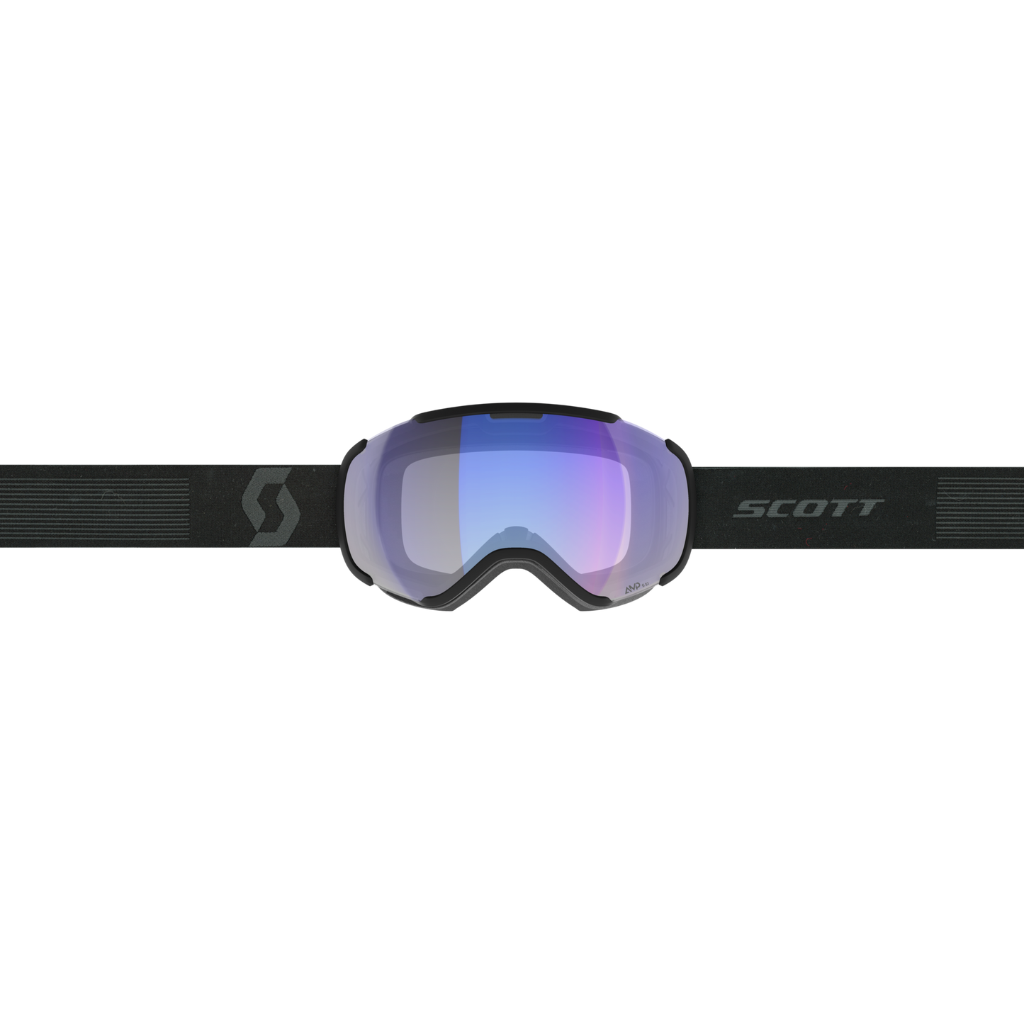 Scott Faze II Goggles - AMP Illuminator Blue Chrome S1/Mineral Black, One Size (Used)