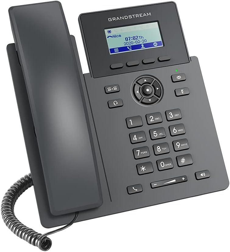 Grandstream GRP2601P 2.4-Inch LCD Display IP Phone with 2 Lines & 2 SIP Accounts (Like New)