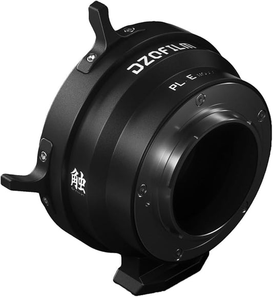 DZOFILM Octopus Aluminum Alloy PL-Mount Adapter Compatible w/ Sony E Lens, Black (Like New)