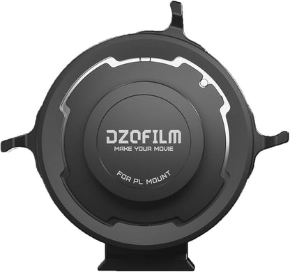 DZOFILM Octopus Aluminum Alloy PL-Mount Adapter Compatible w/ Sony E Lens, Black (Like New)