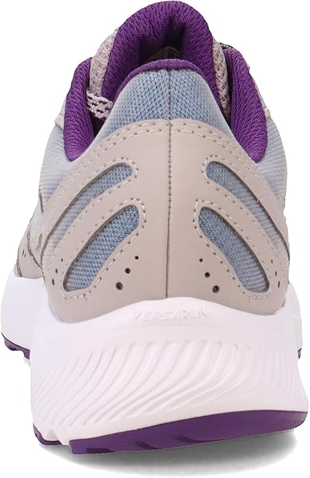 Saucony S10701-18 Cohesion 15 Running Shoe for Women, Size 8.5 - Smoke/Grape Pop (New)