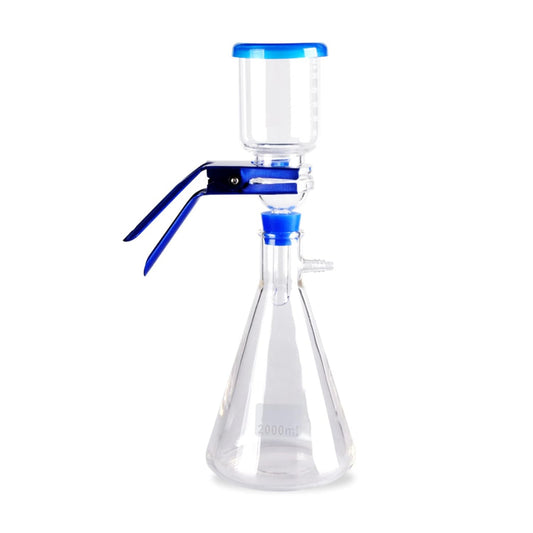Fristaden Lab Vacuum Filtration Distillation Apparatus, 1000mL Filtering Flask (Like New)