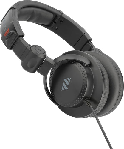 POLSEN HPC-A30-MK2 Closed-Back Over-Ear Studio Monitor Headphones, 32 Ohm, Black (Used, No Retail Box)