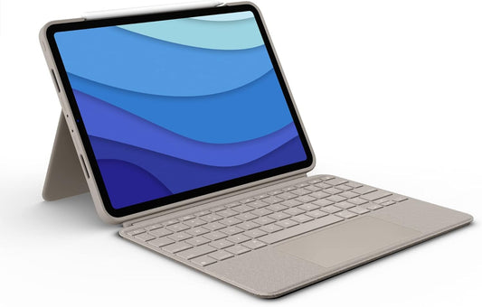 Logitech Combo Touch iPad Pro 11" Detachable Backlit Keyboard Case for Tablet (Like New)