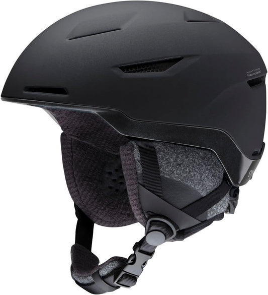 Smith Vida Snow Helmet w/ Bag, Ear Pads, 12 Vents - Matte Black Pearl '22, Large (New)