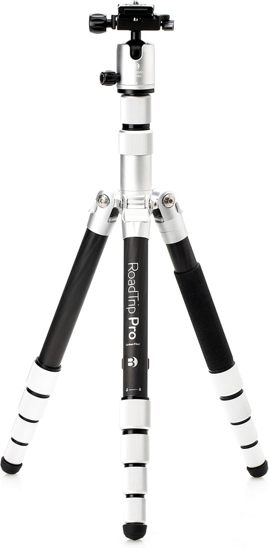 Benro MeFOTO Roadtrip PRO Travel Tripod with Carrying Case for Camera - Silver (Used)