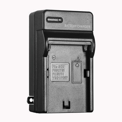 GVM Great Video Maker Batteries with Travel Chargers for Camera, 4400mAh - Black (Like New)