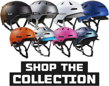Bern Macon 2.0 Lightweight Retro Adult Multisport Helmet for Bike/Skateboard ()