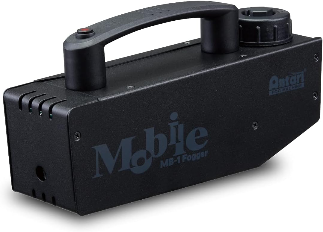 Antari MB-1 Mobile Mini Compact Fog Machine for Special Effects, 12V DC - Black (Like New, No Retail Box)