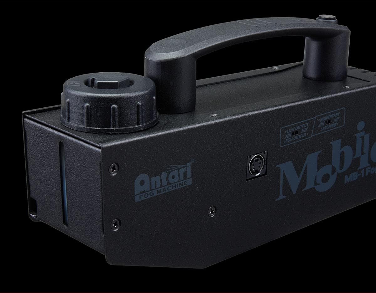 Antari MB-1 Mobile Mini Compact Fog Machine for Special Effects, 12V DC - Black (Like New, No Retail Box)