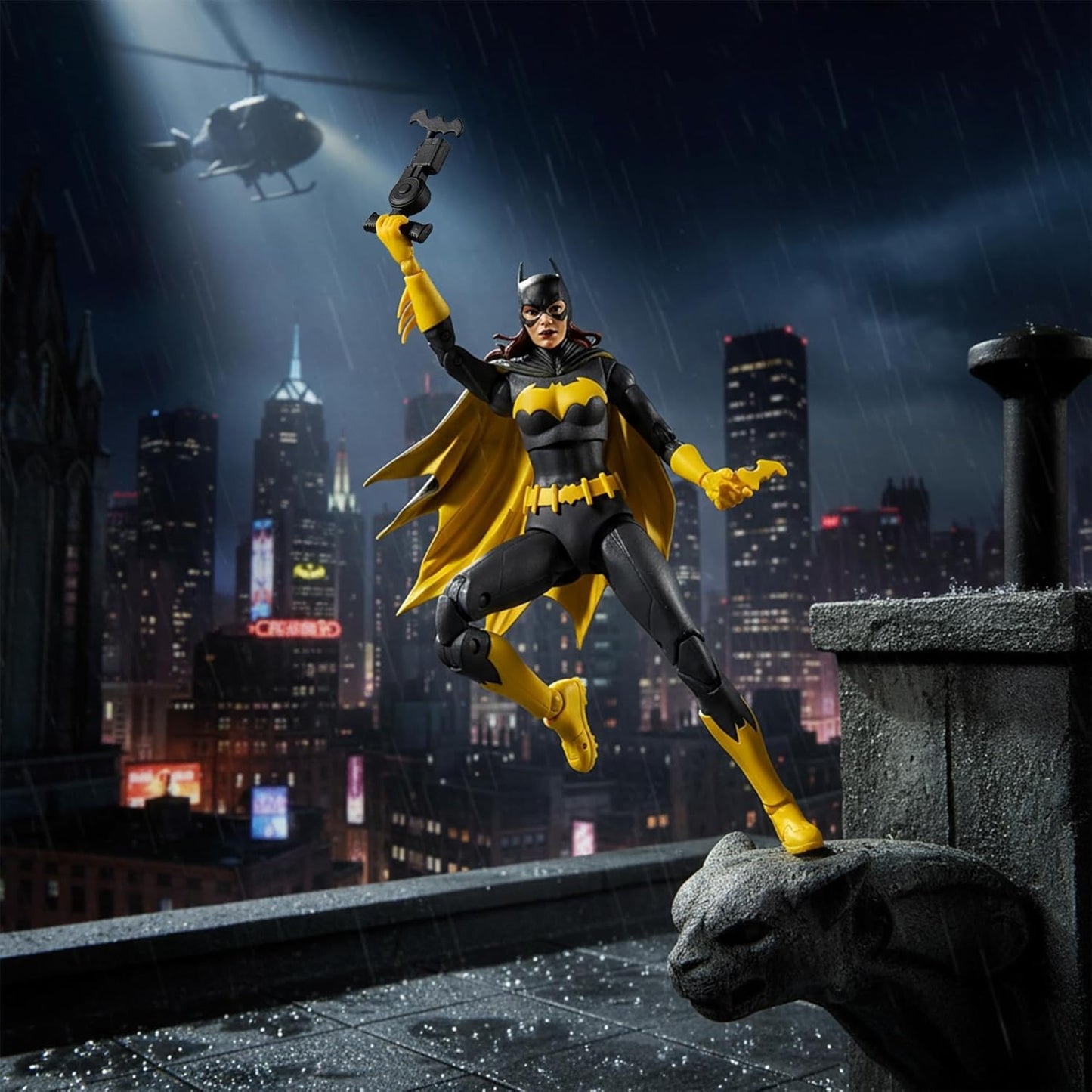 McFarlane Toys DC Multiverse Batgirl, Three Jokers 7" Toy Set with Accessories (Like New)
