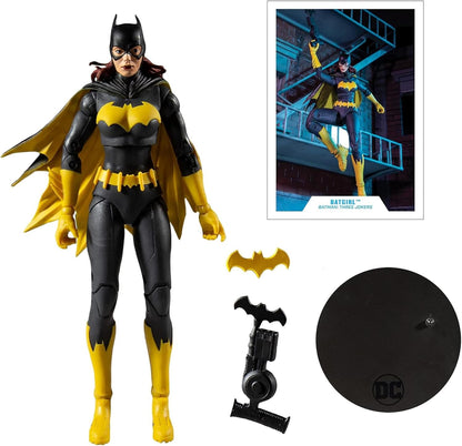 McFarlane Toys DC Multiverse Batgirl, Three Jokers 7" Toy Set with Accessories (Like New)