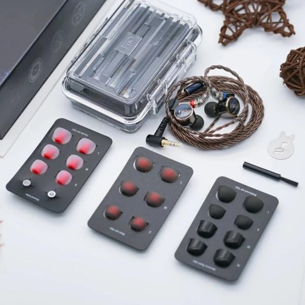 FiiO FD3 Wired Earphones in-Ear Earbuds for Adult - Heavy MMCX Connector (Used)