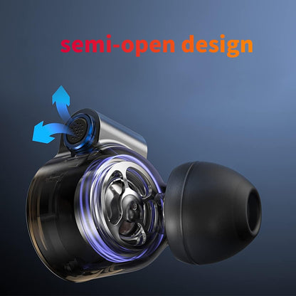 FiiO FD3 Wired Earphones in-Ear Earbuds for Adult - Heavy MMCX Connector (Used)