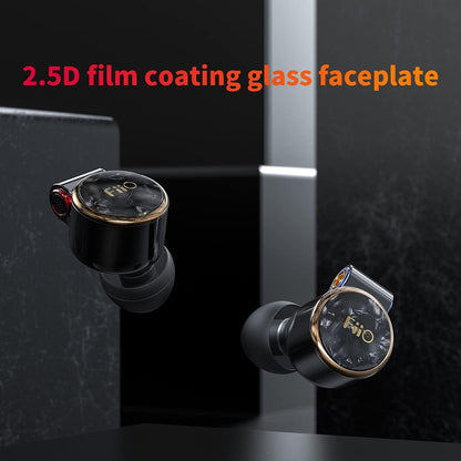 FiiO FD3 Wired Earphones in-Ear Earbuds for Adult - Heavy MMCX Connector (Used)