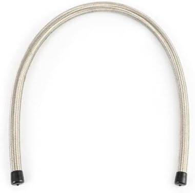 Mishimoto MMSBH-08180-CS Stainless Steel 8AN Braided Line, 15 Ft - Silver (New)