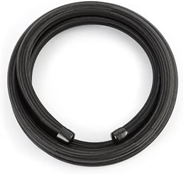 Mishimoto MMSBH-10180-CB -10AN Braided Line, 15', Black Nylon (New)