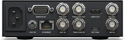 Blackmagic Design HYPERD/ST/DAHM HyperDeck Studio HD Mini and Dual Media Slots (Like New)