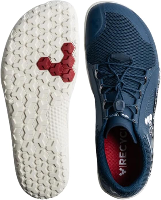 Vivobarefoot Primus Trail II FG Mens Barefoot Shoes, Breathable Mesh Upper (Like New)
