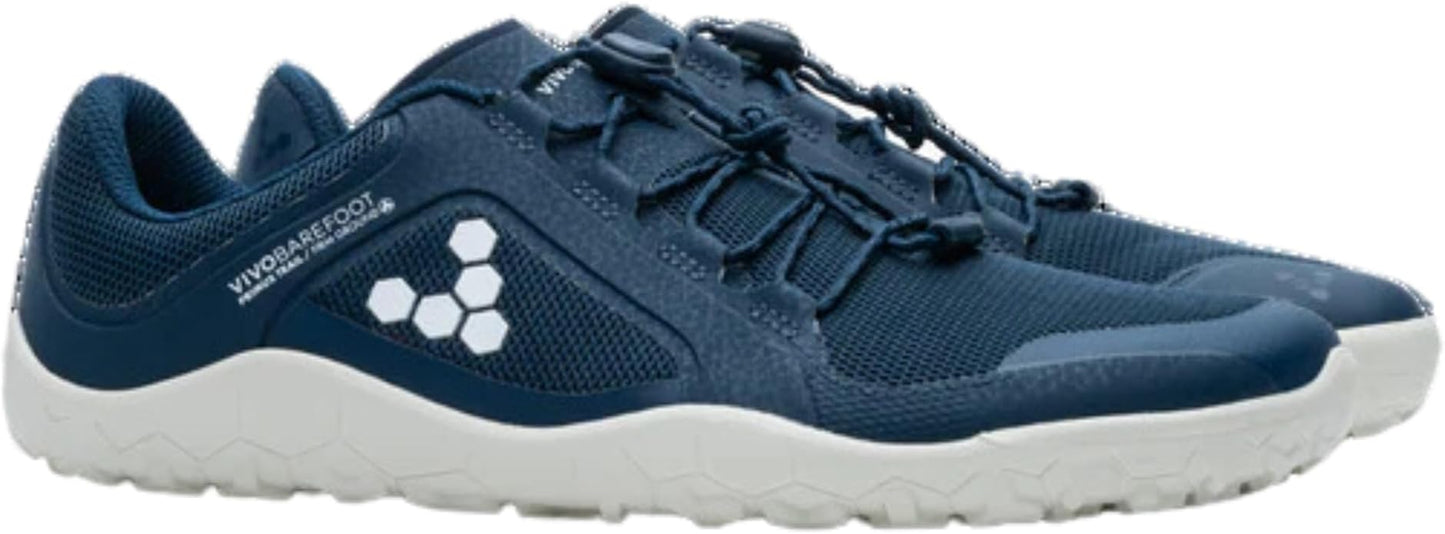 Vivobarefoot Primus Trail II FG Mens Barefoot Shoes, Breathable Mesh Upper (Like New)