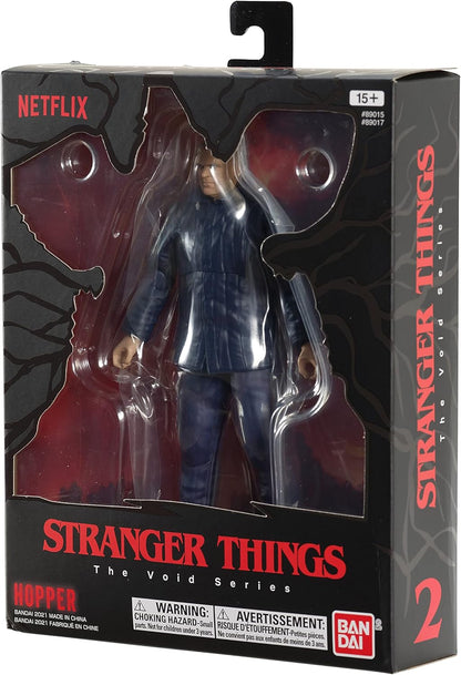 Bandai Namco Stranger Things 6" Hawkins Figure Collection Action Figure Toy Set (Like New)