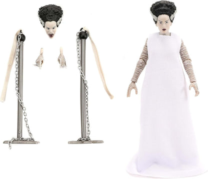 Jada 31960 Universal Plastic Monsters 6" Bride of Frankenstein Action Figure Toy (Like New)