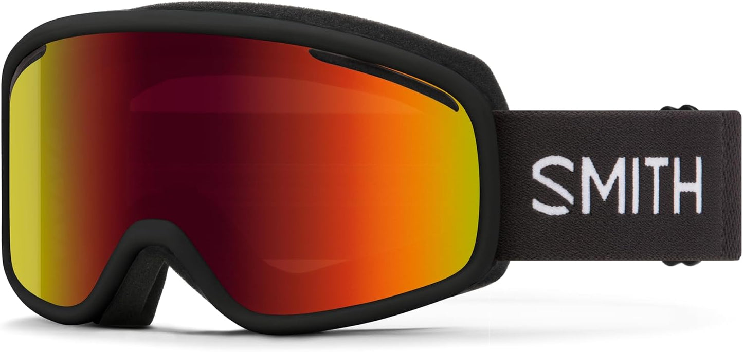 SMITH Vogue Performance Snow Goggles w/ Replaceable Lens for Skiing - Black Rc36 (Like New)