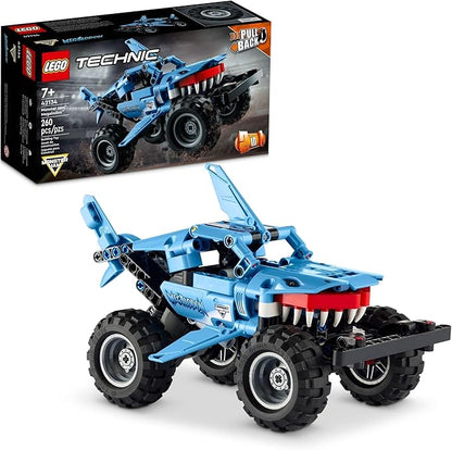 LEGO Technic Monster Jam Megalodon Building Set for Kids, Boys & Girls, Ages 7+ (New, Damaged Retail Box)
